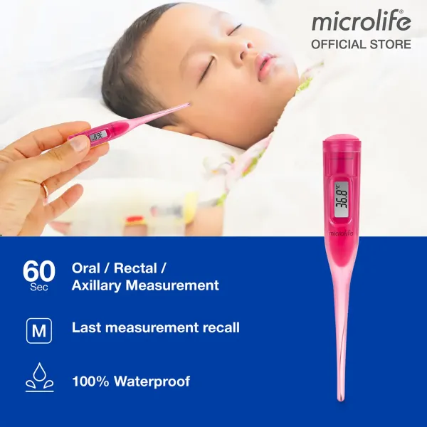 MICROLIFE DIGITAL THERMOMETER MT 60 thumbnail 2