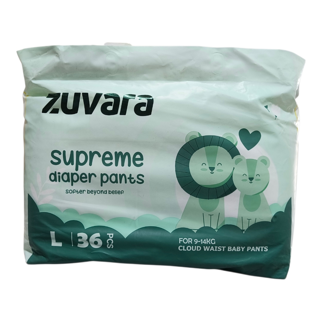 ZUVARA SUPREME DIAPER PANT - L (pack of 36 ) thumbnail 2