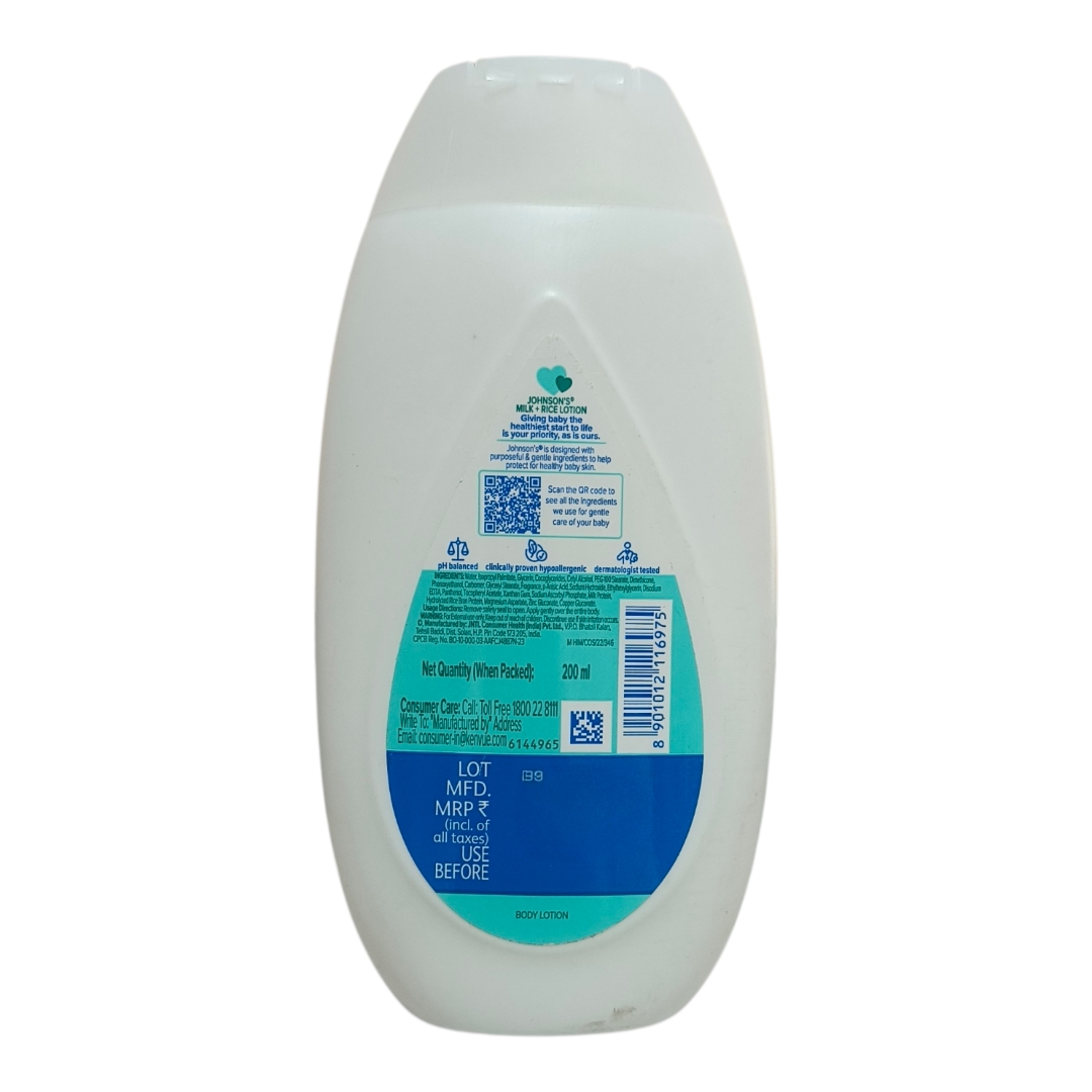 JOHNSON'S BABY LOTION - MILK thumbnail 4